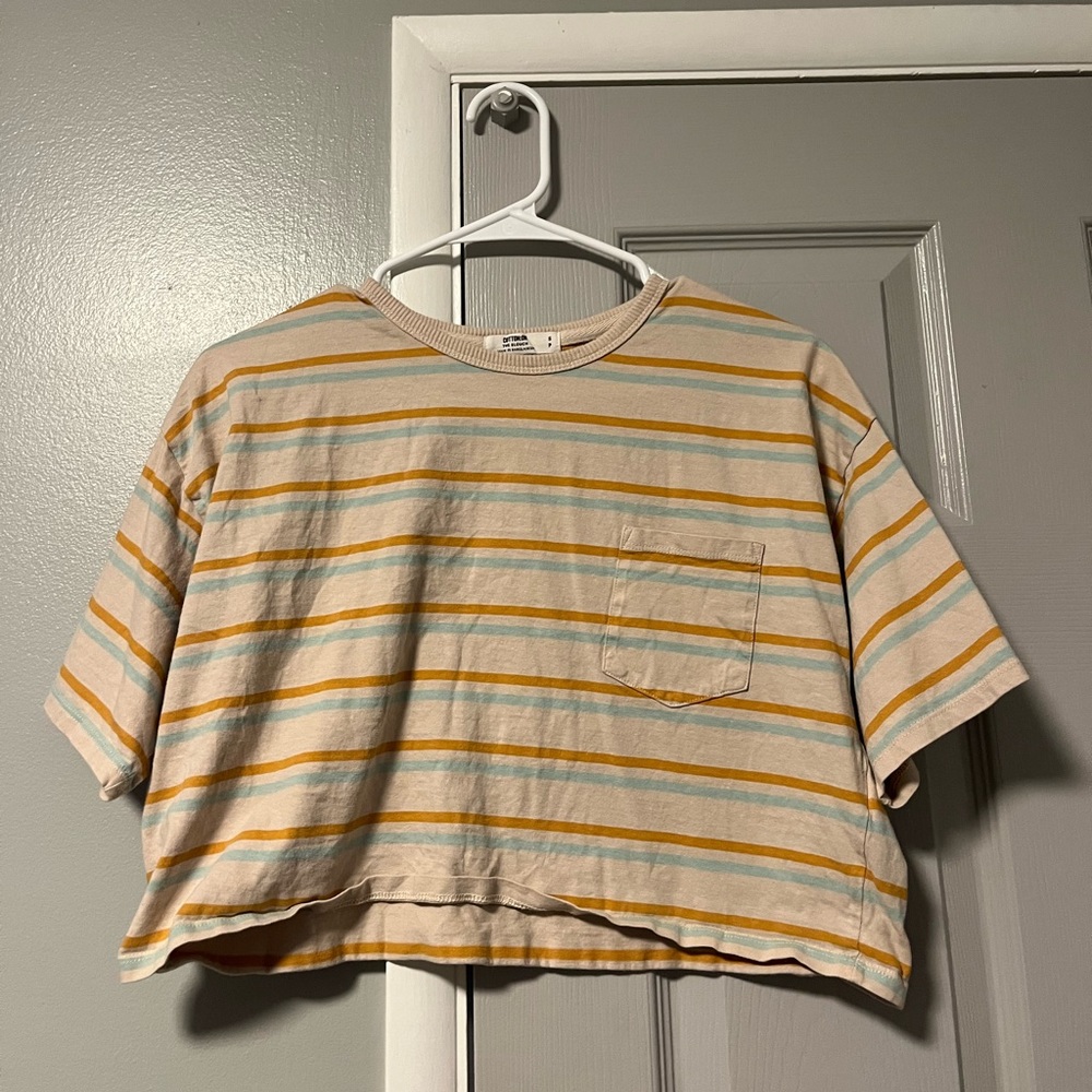 cotton on striped slouch tee